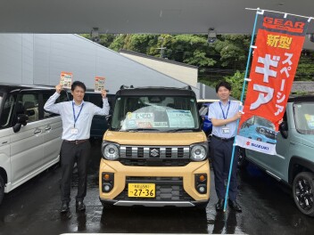 週末はスペーシアギア展示会（３０日は新型フロンクス展示会）